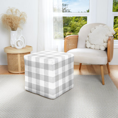Repose-pieds d'extérieur avec coussin Orasio