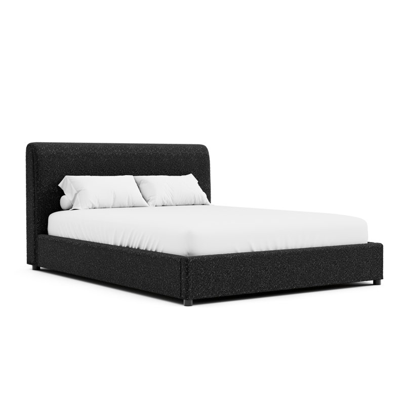 Demarco Platform Bed, Black, Full