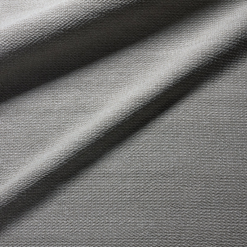 Tapis intérieur / extérieur gris clair en polypropylène / polyester tissé à la main Rectangle Annable, Rectangle 9 pi x 12 pi