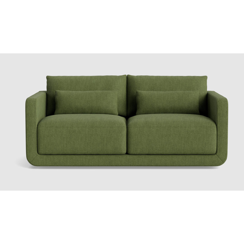 Eva Loveseat (70"), Performance Weave - Basil