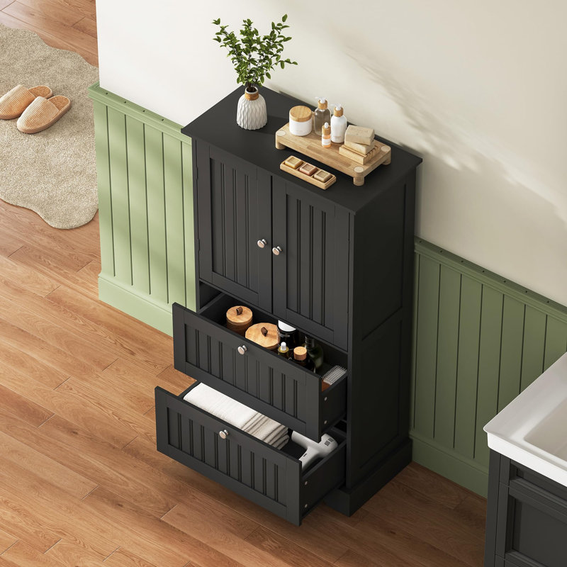 Armoire de salle de bain, Noir
