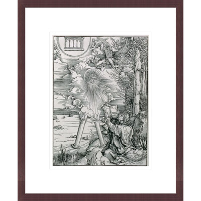 Saint Jean dévorant le livre de l'Apocalypse ou «The Revelations of St. John the Divine» par Albrecht Dürer