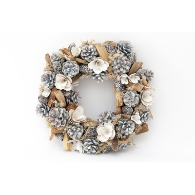 Fresh (Live) Pine 32cm Wreath