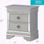 Table de chevet champagne-946862969