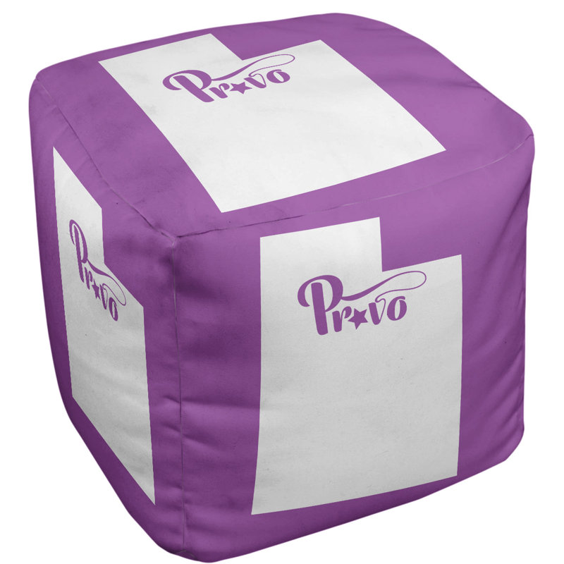 Repose-pieds cubique provo utah, Violet