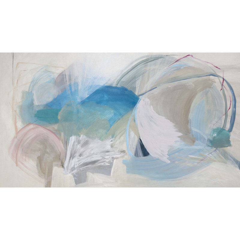 «Circus III» par Katie Ré Scheidt, H 20 po x l 36 po, Toile tendue