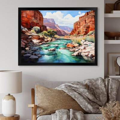 " Nevada Canyon River "