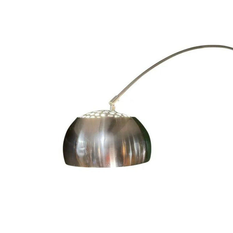 Noland Arched Floor Lamp, White
