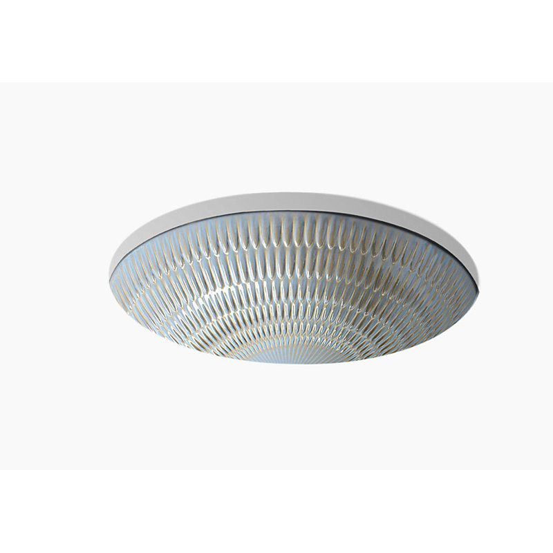 Kohler Derring®, Artist Editions Oval Undermount Bathroom Sink, Bluestone Rutile