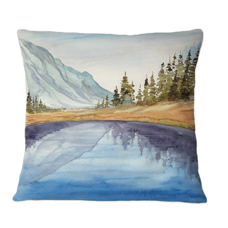 Coussin Forest Lake, 16 po x 16 po