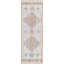 Tapis marocain en polyester tissé à la machine en gris-217099032