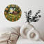 campagne, chalet, tournesols, tournesols, feuillage