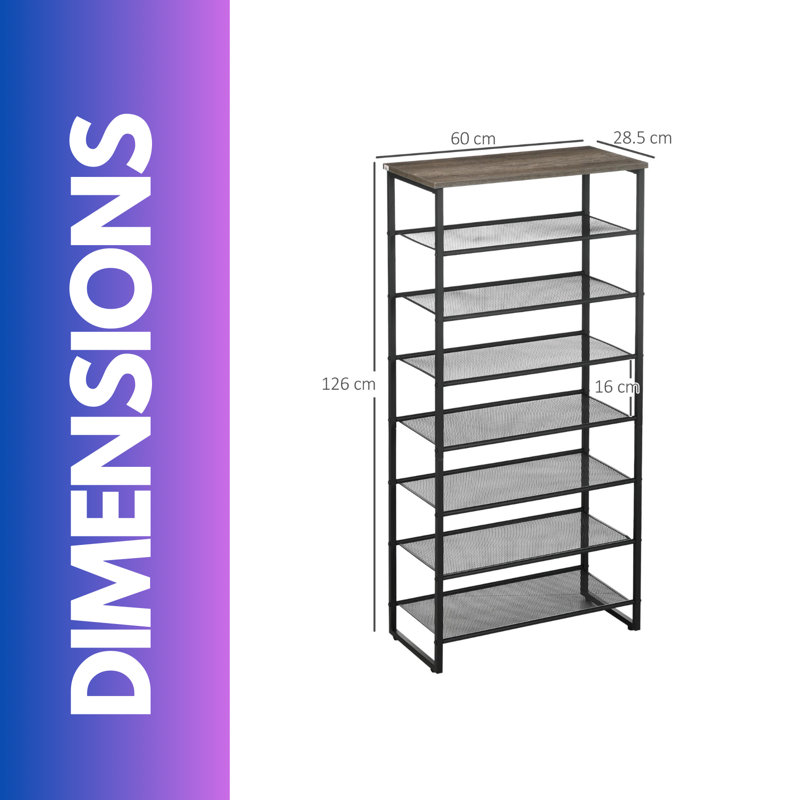 36 Pair Shoe Rack