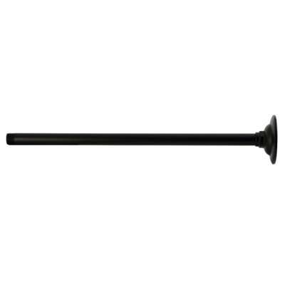 Kingston Brass Shower Scape 17-Inch Rain Drop Ceiling Mount Shower Arm with Round Flange