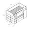 Single (3') Cabin Bed Bed Frame