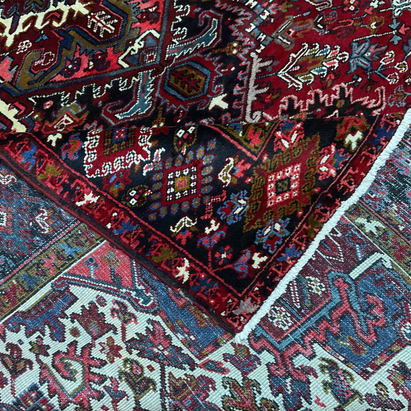 HERAT ORIENTAL Handmade Heriz Wool Rug