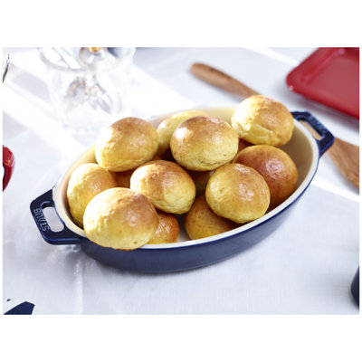 Plat ovale en céramique Staub Ceramique, cerise, 0,4 L