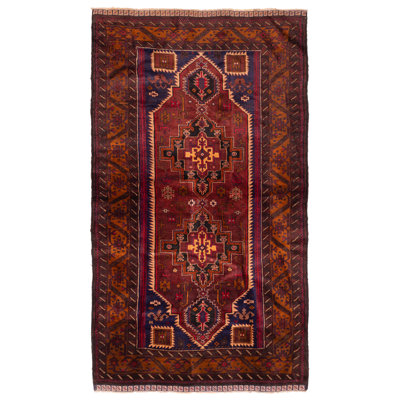 Teimani Red Rug 4'6" x 7'11"