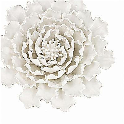 D9.3x3" Handmade Flower Wall Decor