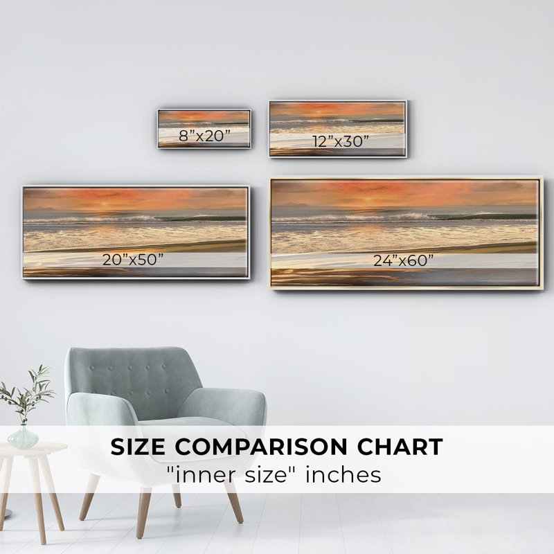 Day's End- Framed Canvas