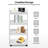 Atziri 38.2”H X 20.5”W 4-Tier Book Cart with Lockable Wheels-482036024