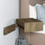 Locelso 40cm W 100% Chipboard Bedside Table-106502164