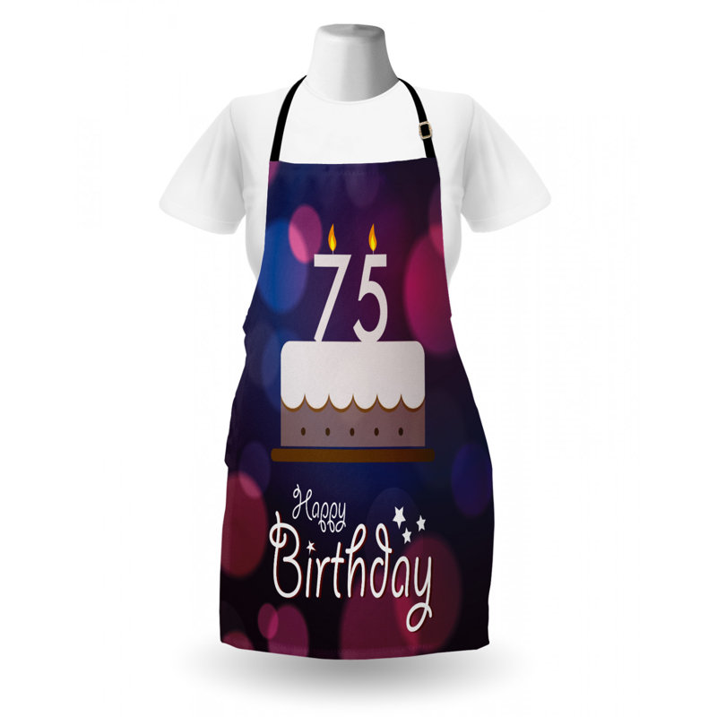 Tablier d’anniversaire 75e