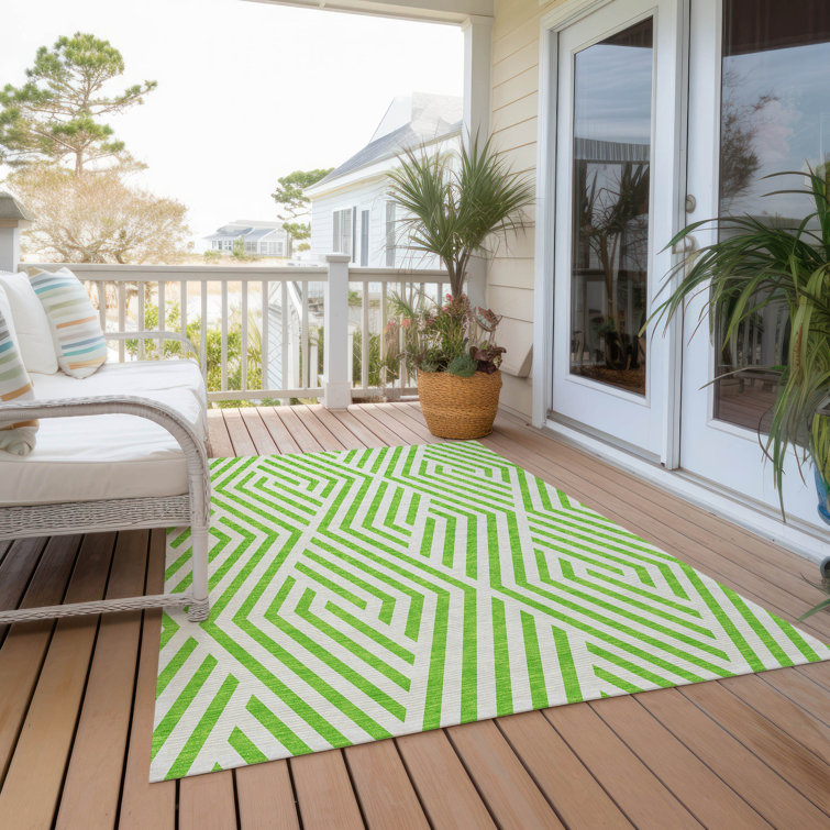 Altair Washable Geometric Indoor / Outdoor Rug