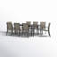 Salem Rectangular 8 - Person 84" Long Dining Set