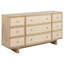Commode 9 tiroirs Beige Oak