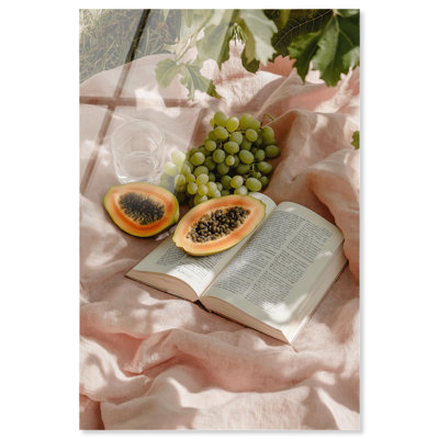 Papaya Page Acrylic Print Travel Art Prints by Notoriart