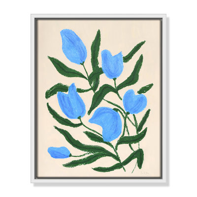 Colette "Blue Tulips" Print by Camilla Bergqvist