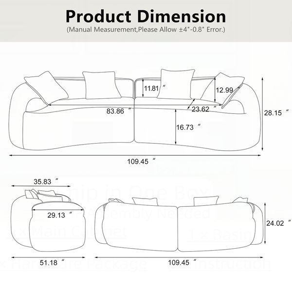 Dimensions du produit