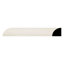 Wm103 Moulure quart de rond en bois massif de qualité américaine L 1 1/8 po x l 1 1/8 po x L 96 po-96930446