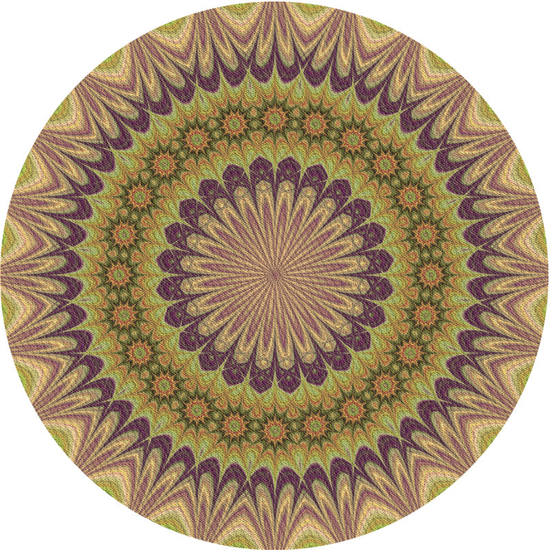 Performance Wool Indoor Rug, Round 3'