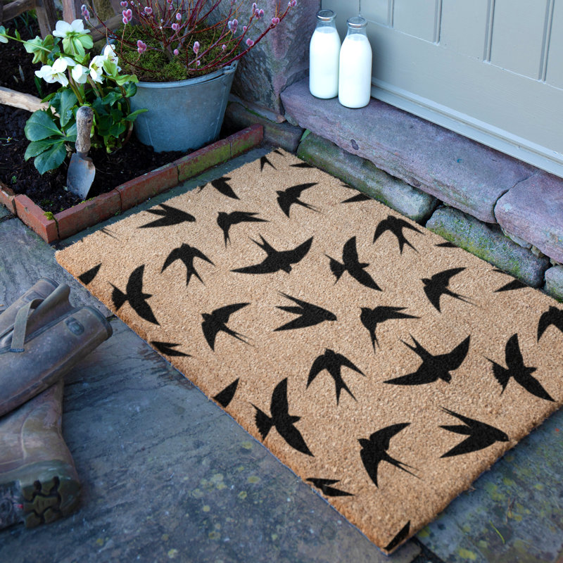 Non-Slip Indoor/Outdoor Doormat, 60cm W x 40cm L