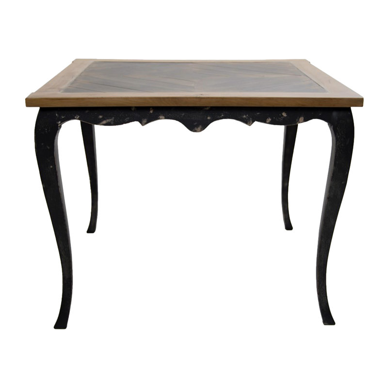 Heathcote Solid Wood Dining Table, H75 x L75 x W75cm