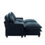 Causeuse multifonctionnelle en chenille de 111 po avec repose-pieds-837293163