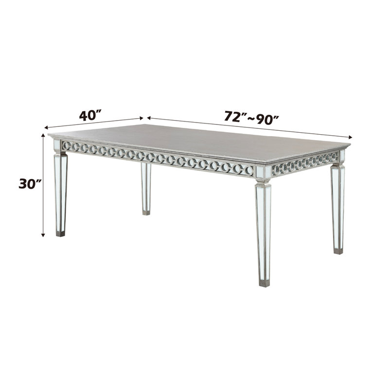 Table de salle à manger Varian, H 30 po x l 90 po x P 40 po