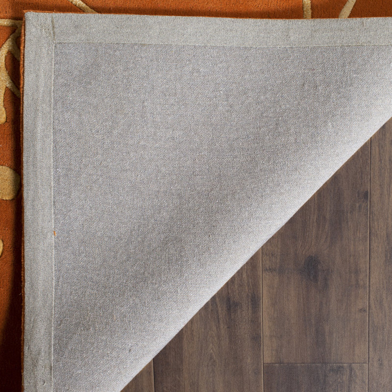 Soho Hand Tufted Wool Floral Rug, Runner 2'6" x 8'