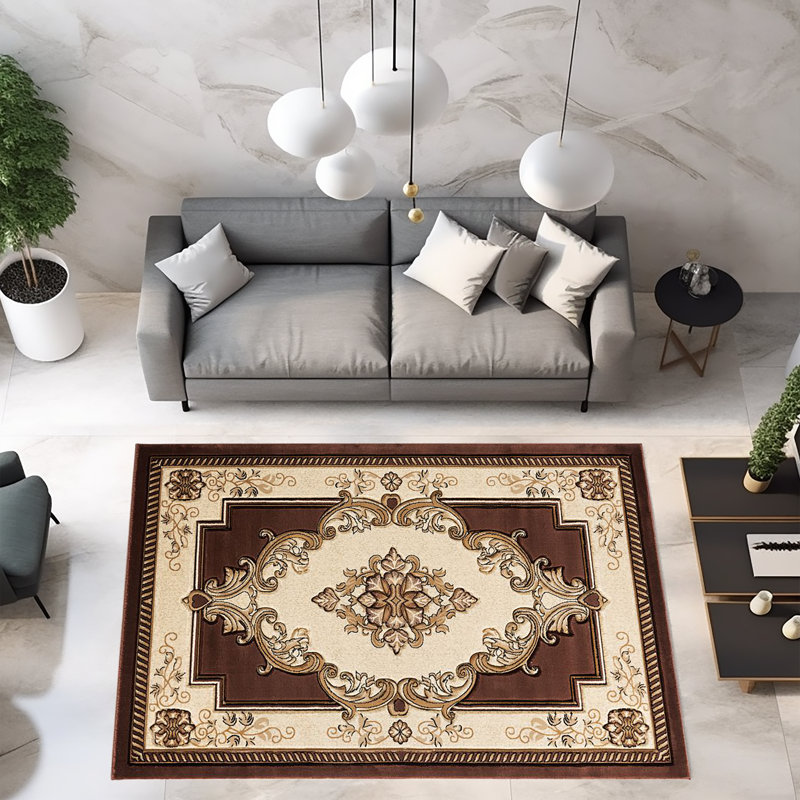 Ramsel Performance Oriental Indoor Rug, Rectangle 2'6'' x 4'