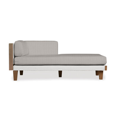 Catalina Outdoor Teak Chaise Lounge