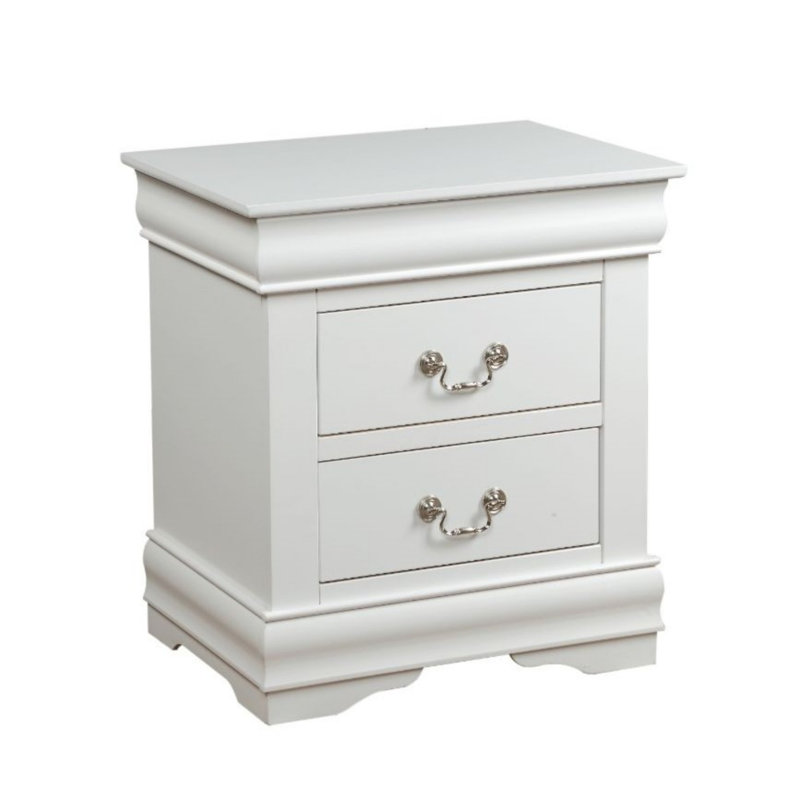 Table de chevet Traditional, White