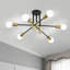 Leopardus 6-Light 62cm Sputnik Semi Flush Mount