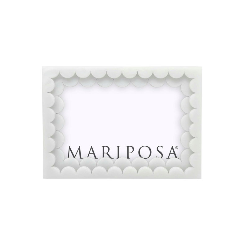 Metal Picture Frame, 4" W x 6" H
