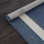 Ensemble de tapis intérieur / extérieur bleu Mekih-1410002178