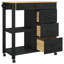 Solid Wood Bar Cart