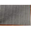 Tapis unique gris anthracite noué à la main 4 pi 8 po x 6 pi 7 po