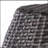 Weather-Resistant Wicker Patio Side Table, Compact And Durable For Outdoor Use And Stylish Decor-164398262