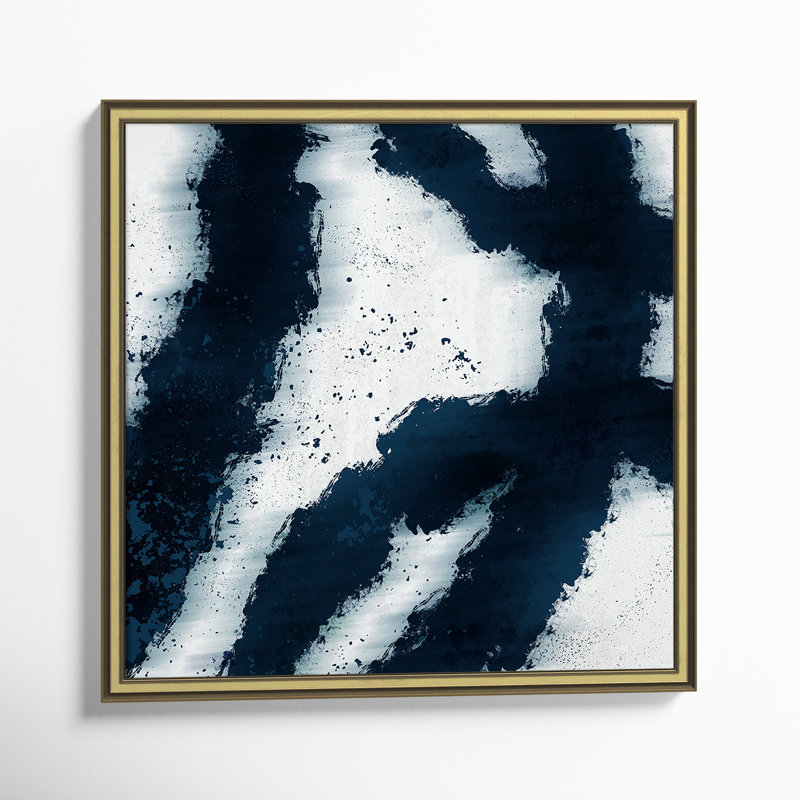 Striking Lines, 18.25" W x 18.25" H, Gold